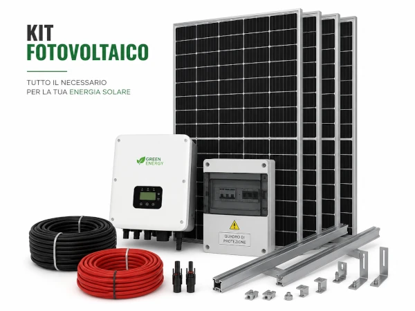 Kit per energia solare completo